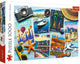 Trefl legpuzzel 1000 stukjes vakantiekaarten puzzel volwassenen.