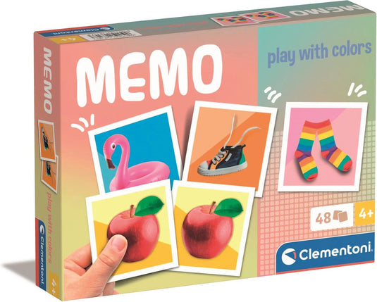 Clementoni - memory voor kinderen - zomerse plaatjes - 48 kaarten - memory spel - educatief speelgoed - vanaf 4 jaar