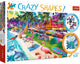 Trefl puzzel - crazy shapes miami beach - 600 stukjes karton.