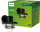 Philips inyma wandlamp - zwart - e27