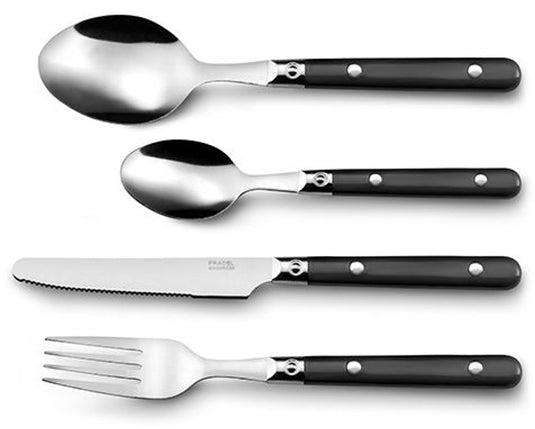 Amefa bestekset saxo metaal tweekleurig 16 onderdelen (25 cm)