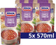 Unox - soep in zak - chinese tomatensoep - 5 zakken x 570 ml