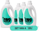 Favo gewoon goed favo wasmiddel - wit – 4 x 50 = 200 wasbeurten – voor stralend wit – effectief vanaf 20 °c – voordeelverpakking