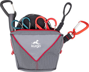 Kurgo ridgeline tie-out - 9 meter bungeekoord met aluminium karabijnhaken