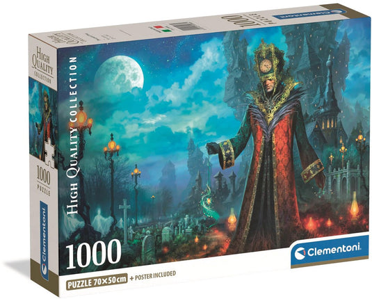 Clementoni - puzzel - 1000 stukjes - the lord of time - puzzel voor volwassenen - high quality collection