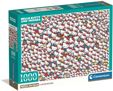 Clementoni onmogelijke legpuzzel hello kitty - 1000st.