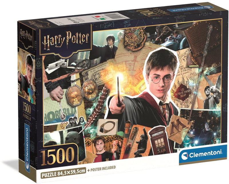 Load image into Gallery viewer, Clementoni legpuzzel harry potter - 1500st.
