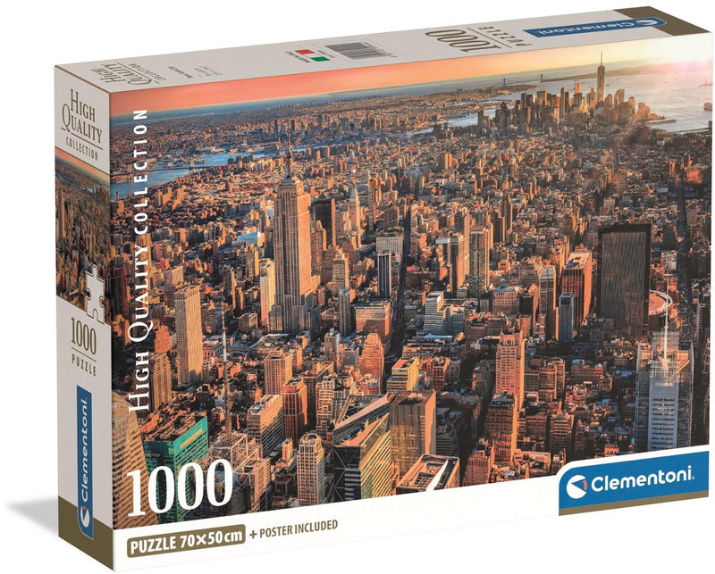Load image into Gallery viewer, Clementoni legpuzzel new york city, 1000st.
