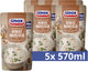 Unox - soep in zak - romige paddenstoelen - 5 zakken x 570 ml