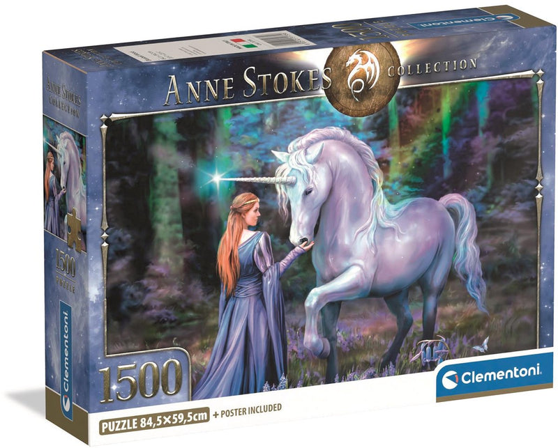 Load image into Gallery viewer, Clementoni legpuzzel anne stokes bluebell wood - 1500st.
