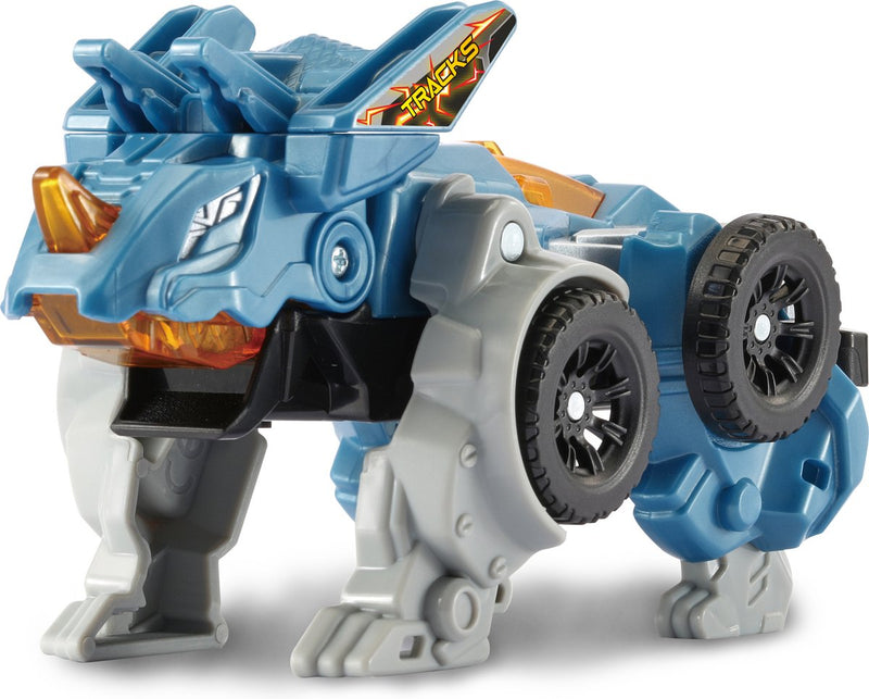 Load image into Gallery viewer, Vtech switch go dino's - fire tracks de triceratops - kinder speelgoed dinosaurus - interactief robot speelfiguur - vanaf 4 jaar en ouder
