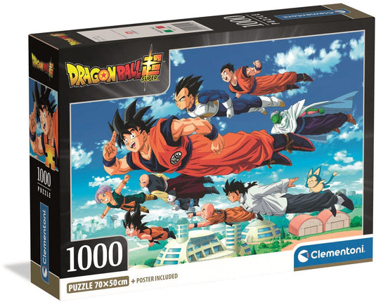 Clementoni - puzzel - 1000 stukjes - dragon ball