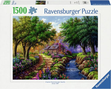 Ravensburger huisje bij de rivier 1500st