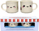 Merkloos sans marque foodiemals - espresso kopjes - set van 2 - superschattig - puckator