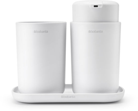 Brabantia renew badkameraccessoires set - 3-delig - white