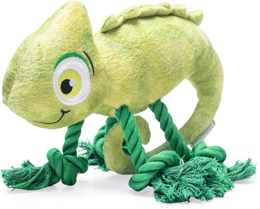Beeztees jungle kodi - hondenspeelgoed - pluche - groen - 28x22x7 cm