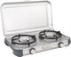 Campingaz camping kitchen 2 cv camping kooktoestel - kooktoestel 2 pits - 2x 2000 watt - zilvergrijs