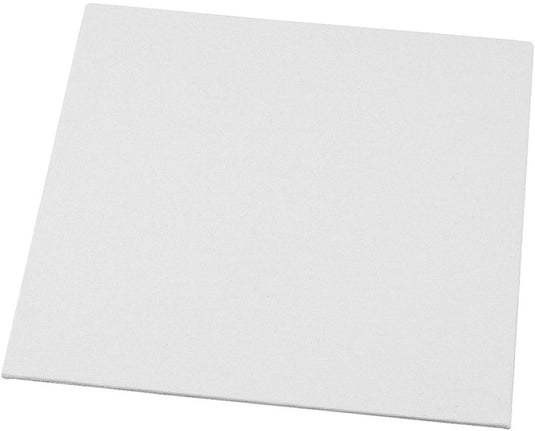 Merkloos sans marque canvas paneel, afm 20x20 cm, dikte 3 mm, 280 gr, wit, 10 stuk 1 doos