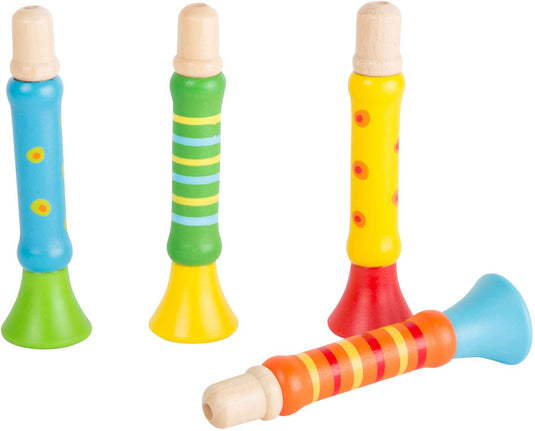 Small foot - houten fluit trompet