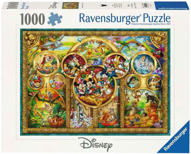 Ravensburger puzzel mooiste disney thema's - legpuzzel - 1000 stukjes
