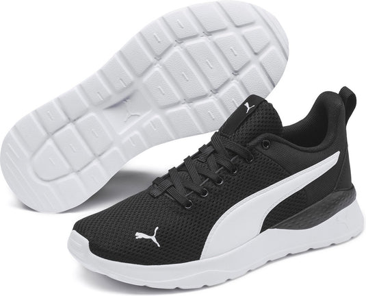 Puma anzarun lite jr unisex sportschoenen - black- white
