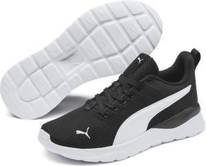 Puma anzarun lite jr unisex sportschoenen - black- white