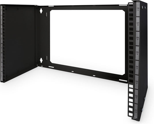 Digitus dn-19 pb-8u-sw wandmontage patchhouder (b x h x d) 505 x 372 x 250 mm 8 he zwart (ral 9005)