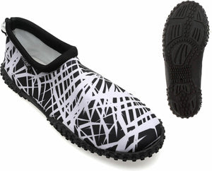 Bigbuy kids slippers lines wit zwart - 44