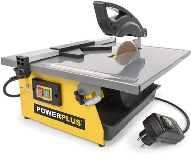 Powerplus elektrische tegelsnijder powx2300 - 800w zaagmachine - 397x386mm tafel - ø180mm snijschijf - met 1 acc.