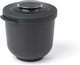 Amuse tylla charcoal - 500ml - lunchbox – lunchtrommel - bowl met deksel - perfect afsluitbare vershouddoos - snackbox voor onderweg - bpa-vrij - zwart