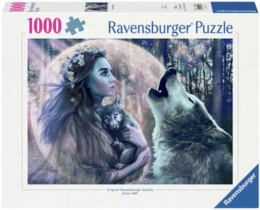 Ravensburger legpuzzel magie van het maanlicht, 1000st.