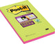 Post-it super sticky notes 125x200 neon