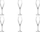 Luigi bormioli atelier champagneglas groot - 270 ml - 6 stuks