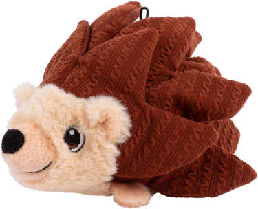 Kong layerz forage hedgehog - knuffel - 10.16x15.24x20.32 cm bruin m l