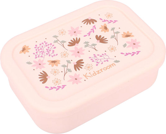 Kidzroom enchanted memories lunchbox - roze - bloemen