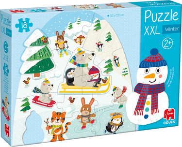 Goula jumbo puzzel xxl winter - 18st.