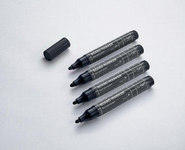 Sigel whiteboardstift - zwart - 4 stuks - whiteboard stift - si-ba012
