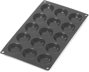 Lékué bakvorm 15 tartelettes - siliconen - black