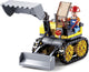 Sluban town graafmachine mini excavator bouwspeelgoed kinderen vanaf 6 jaar – constructiespeelgoed modelbouw – bouwdoos met 132 bouwstenen – m38-b0377c