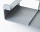 Joseph joseph keukenkastorganizer voor aluminiumfolie, huishoudfolie, bakpapier en zakjes – ruimtebesparende houder - grijs - groot