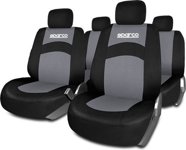 Sparco autostoelhoezenset grijs - universeel