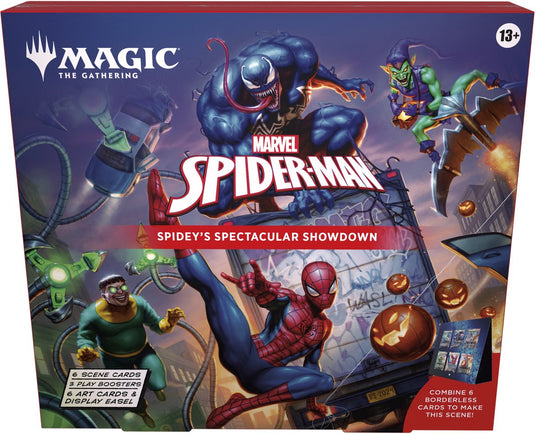 Magic the gathering marvel's spider-man scene box - spidey's spectacular showdown