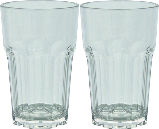 Eurotrail waterglas - 285 ml - 2 st. - transparant