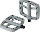 Bbb cycling decoder mtb pedalen - fietspedalen voor mountainbike - composiet platform pedaal met sterke grip en verstelbare pinnen - trappers fiets - mat grijs - bpd-37
