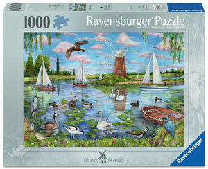 Ravensburger puzzel kustlandschap - 1000 stukjes legpuzzel volwassenen.