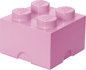 Lego - opbergbox brick 4 - polypropyleen - roze