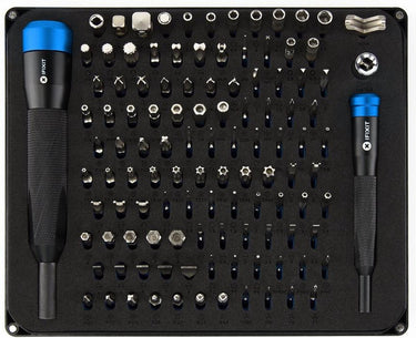 Ifixit manta - 112 bit driver kit bitset (zwart blauw)
