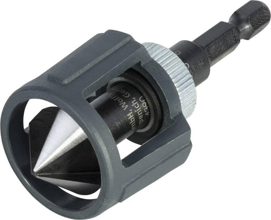 Wolfcraft - conische verzinkboor met dieptestop - ø 20 mm - zeskantschacht - 4390000