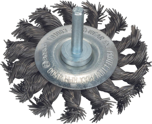 Bosch 6mm schijfborstel 75 vlecht 0.5 staal