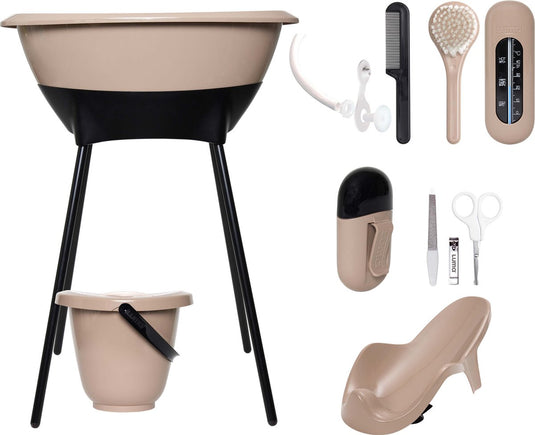 Luma bad- en verzorgingsset desert taupe